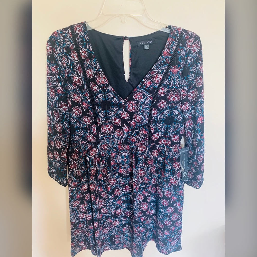 As U Wish Floral dress